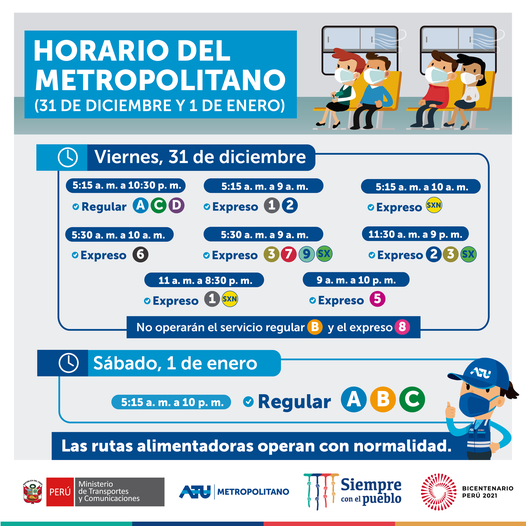 Horarios El De Diciembre Y De Enero Turuta News